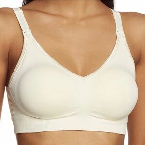 NWT Bravado Designs Body Silk No Wire Nursing Bra 1401 Conversion Kit Ivory 2X